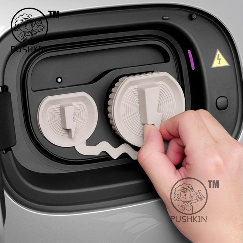 For Xiaomi YU7 2025 Car Charging Port Protection Cover Waterproof Anti-dust Rubber Cover Accessories