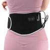 Heated Waist Belt Temperature Adjustable Soft Vibration Massage Lower Back Heating Pad