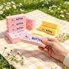 Butter-Stick Squishy Spielzeug Langsam aufsteigend Langsam zurückfederndes Spielzeug Knetspielzeug Butterriegel Ziegelstein Sensorische Spielzeuge Anti-Stress-Entlastung Entspannung Geschenk