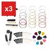 Guitar Accessory Kit HNENCIER with Acoustic Guitar Strings, Picks, and 3-in-1 String Winder