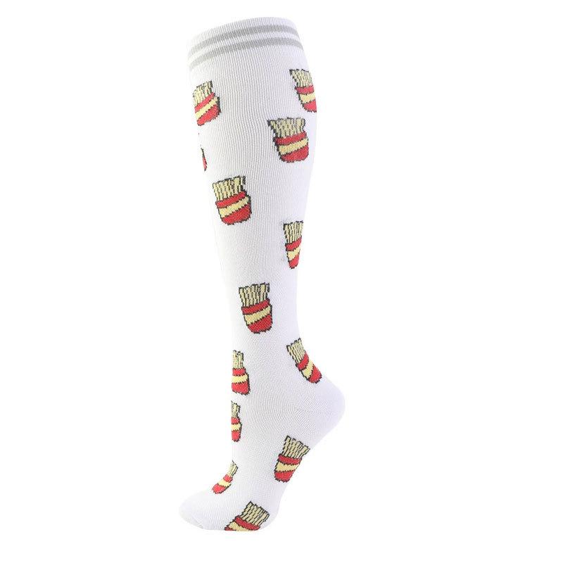 200+ Styles Compression Sports Socks for Men & Women: Breathable, Non-Slip Calf Socks for Fitness & Marathon, Individually Packaged