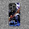 Daft Punk Phone Case For iPhone 16,15,14,13,12,11,Pro,XS,Max,Plus,Mini,SE Black Candy Matte Shockproof Cover
