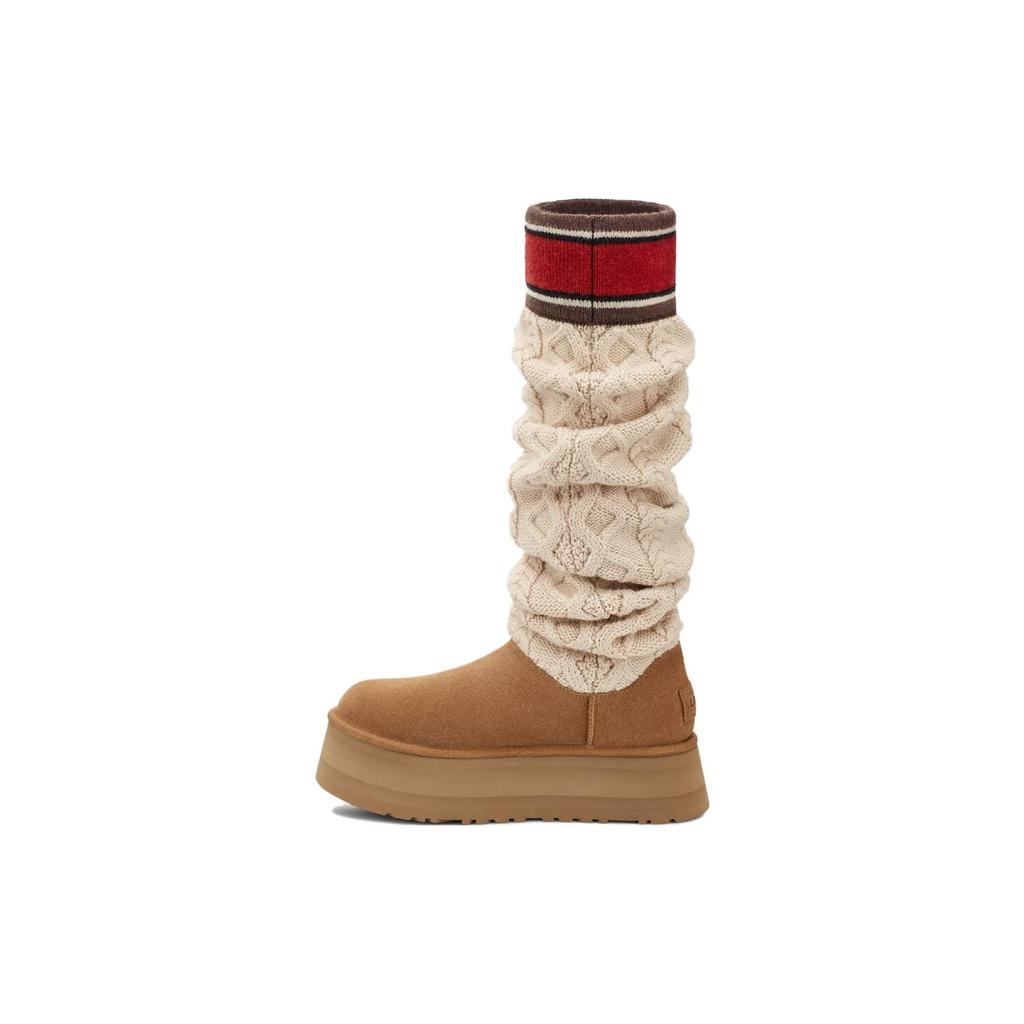 UGG Maglione Classico Lettera Tall 'Castagna' Donna 1144044-CHE