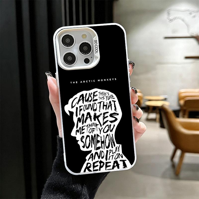 Arctic M-Monkeys Sonderangebot Weiche Handyhülle für iPhone 15 16 17 Pro Max 17Air 16E 14 Plus 13 12 Mini Stoßfeste Hülle Rückseite Sh
