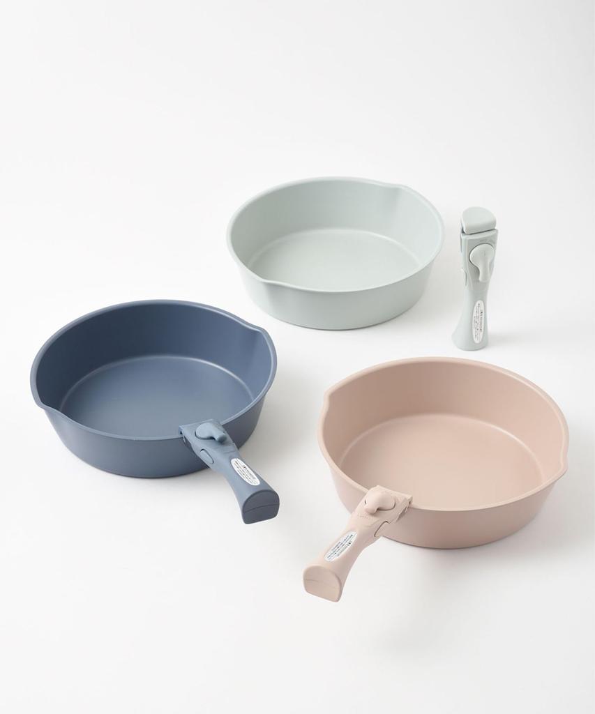 BRUNO 26cm Frying Pan with Handle No Set, Green, Size, BHK305-R-PGR