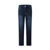 SEPTWOLVES Men's Warm Brushed Straight-Leg Washed Jeans
