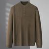 Men's Plus Size Pure Wool Knit Sweater