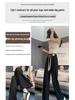 Women's Summer Ice Silk Wide-Leg Trousers—Quick Dry, Loose, Casual Korean Style