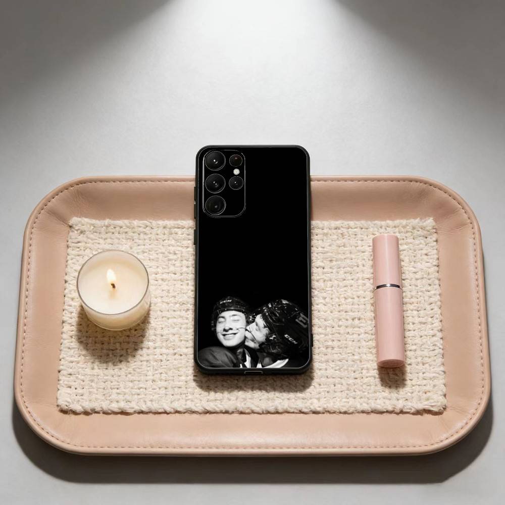 H-Heated Rivalry Phone Case For Samsung S25,24,23,22,30,21,10,9,Ultra,Plus,Lite Soft Black Case
