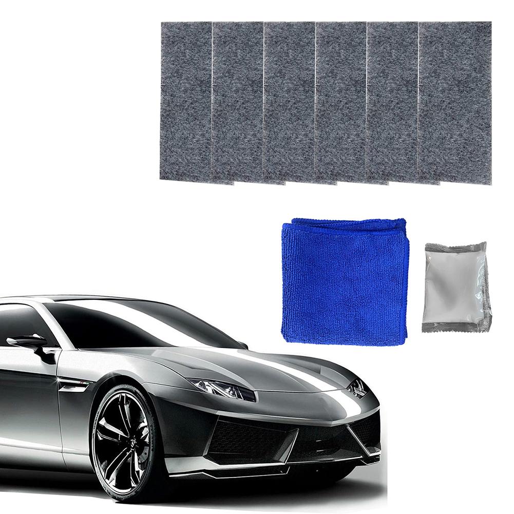 6PC Car Scratch Repair For NANO For Car Scratch Removal With 1PC Cleaning Cloth Car Body Putty Scratch Filler Smooth Repair Tool