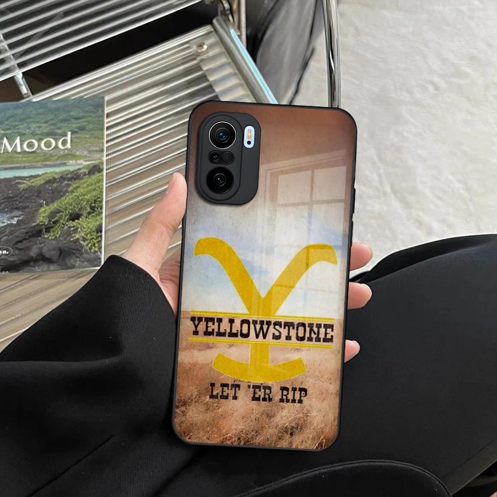 Yellowstone TV Series Phone Case for Xiaomi Redmi Note 14 13 12 11 Ultra Pro Lite 5G toughened glass Cover