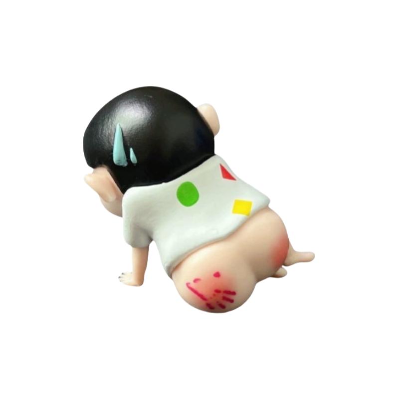 

5 см Каваї Аніме Крейон Шін-чан Надуті Сідниці Фігурка ПВХ Модель Лялька Настільні Прикраси Мультяшна Мила Прикраса Дитячий Подарунок
