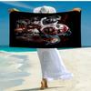 Ultra-Soft Beach Towel with Halloween horror Theme,Ideal for Pool - Camping, Diving - Perfect Travel Essential, Vibrant Beach Towel.