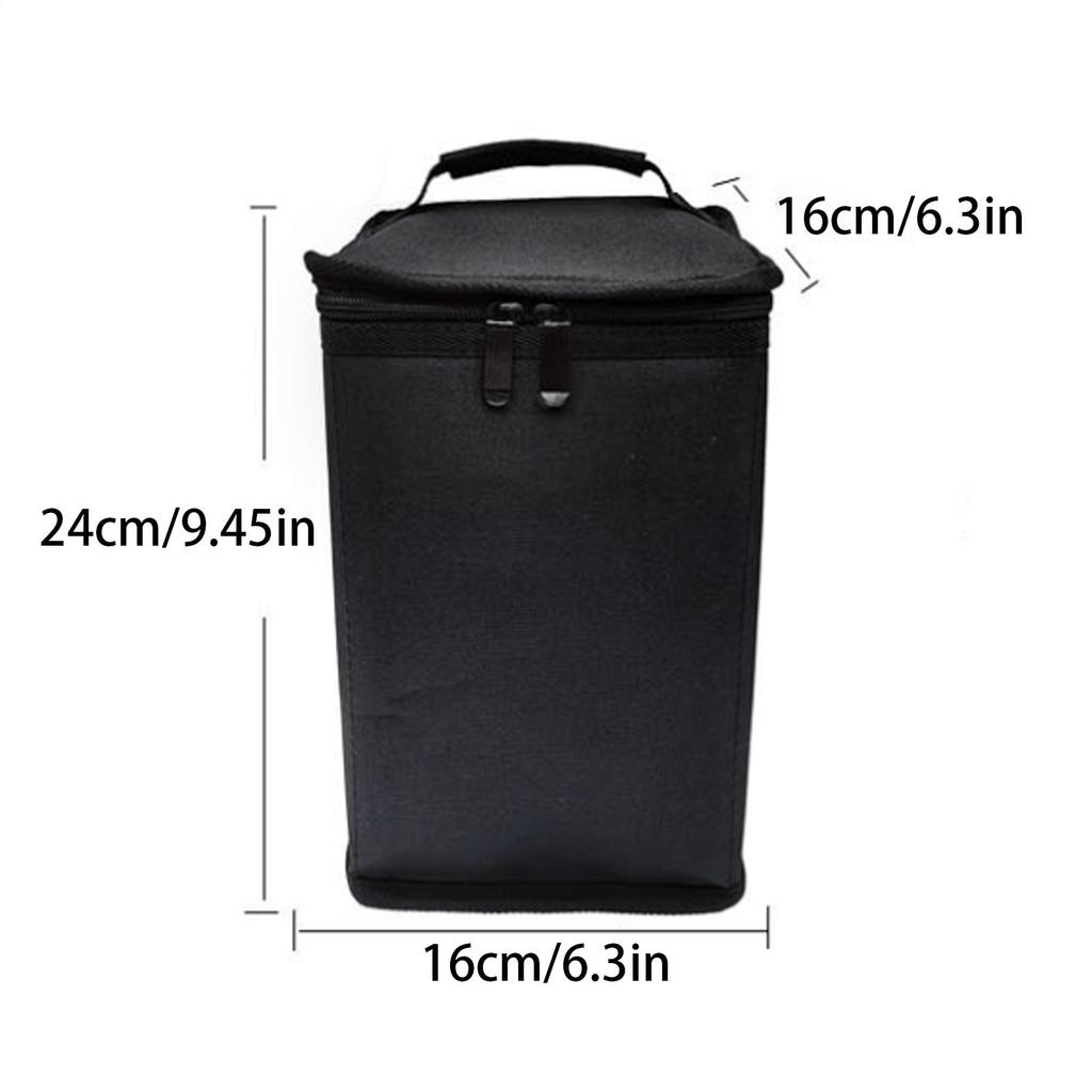 ButaneFuel Canister Cover Oxford Cloth Camping Lantern Gas Tank Bag Camping Storage Bag for Outdoor Camping Cooking Hiking