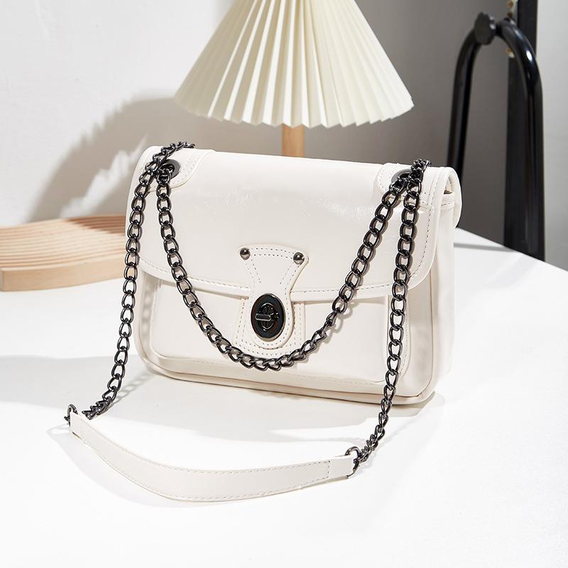 High-End kleine Tasche Damen Herbst neue trendige Mode Schulter kleine quadratische Tasche Kette vielseitige Umhängetasche