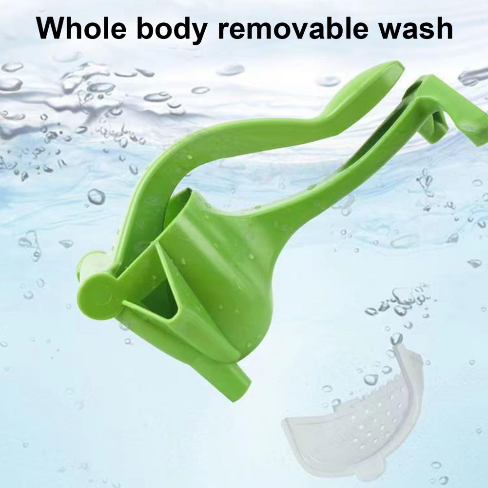 Exprimidor Manual de Mano Portátil Conveniente Extractor de Jugo Elegante Fácil de Usar Duradero PP de Grado Alimenticio Exprimidor de Mano