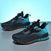 Extra large size men's shoes four seasons fashion air cushion running shoes flying woven casual sports shoes outdoor breathability