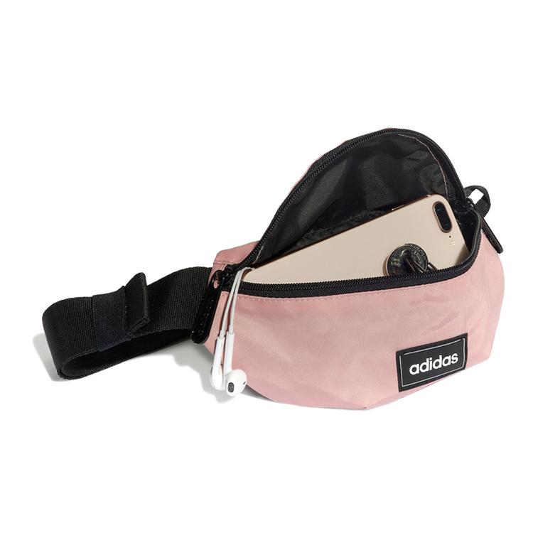 New Adidas Polyamide Shoulder Bag, Crossbody Bag, Fanny Pack Regular Women's Pink HC7201
