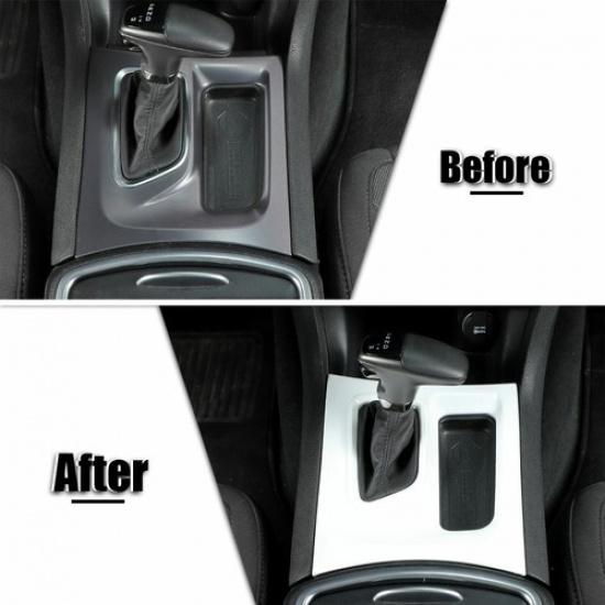 Central Control Gear Shift Panel Trim Cover For 2015+ Dodge Charger Accessories