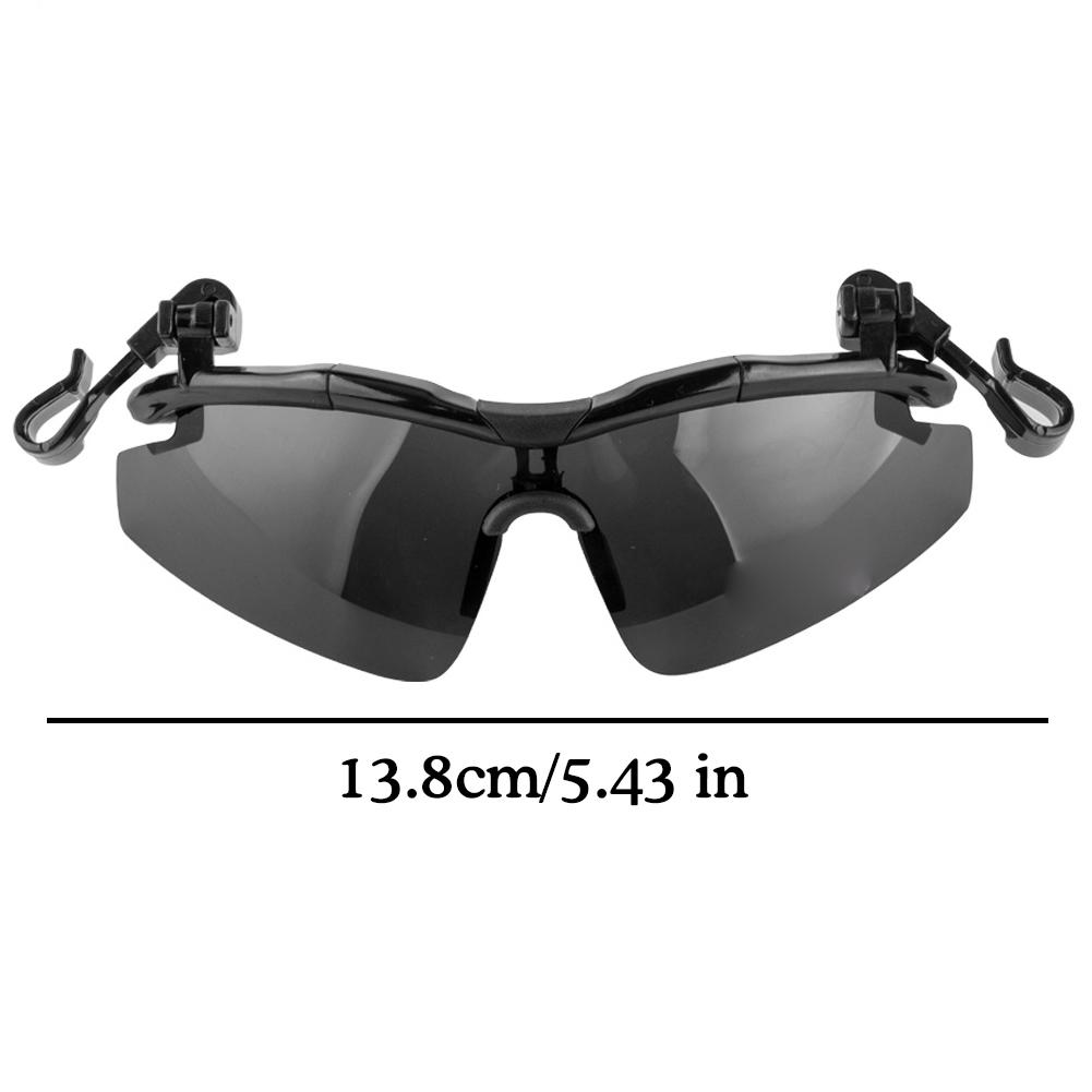 Adjustable Tac Outdoor Polarized Fishing Glasses Hat Visors Sport Clips Hat Clip On Sunglasses For Biking Hiking Golf Eyewear