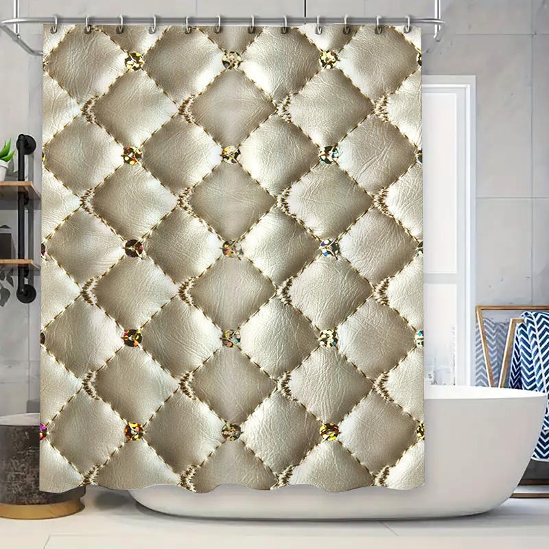 

Super Soft Plush Shower Curtain With Dog Print For Bathroom Decoration Brown Fur Chow Chow Animal Design Customizable Size Avail W60H190(CM)-1 Pcs