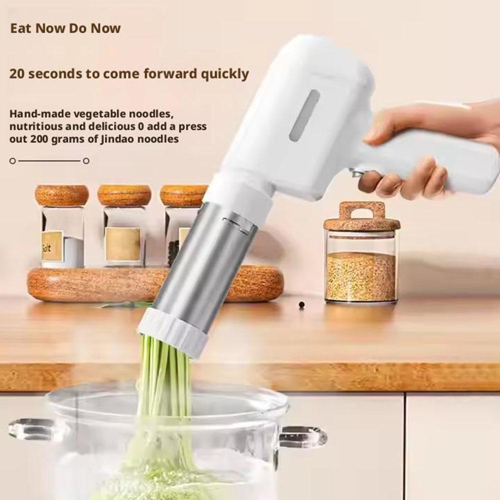 304 Stainless Steel Fully Automatic Household Noodle Machine 5 Mold Handheld Electric Multi Functional Noodle Pressing Machine