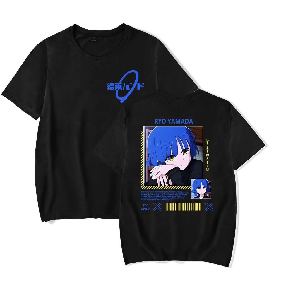 Classic Special Tshirt Bocchi The Rock Gotou Hitori Unisexga Shirt Anime Comfortable Hip Hop Graphic T Shirt Short Sleeve Tees