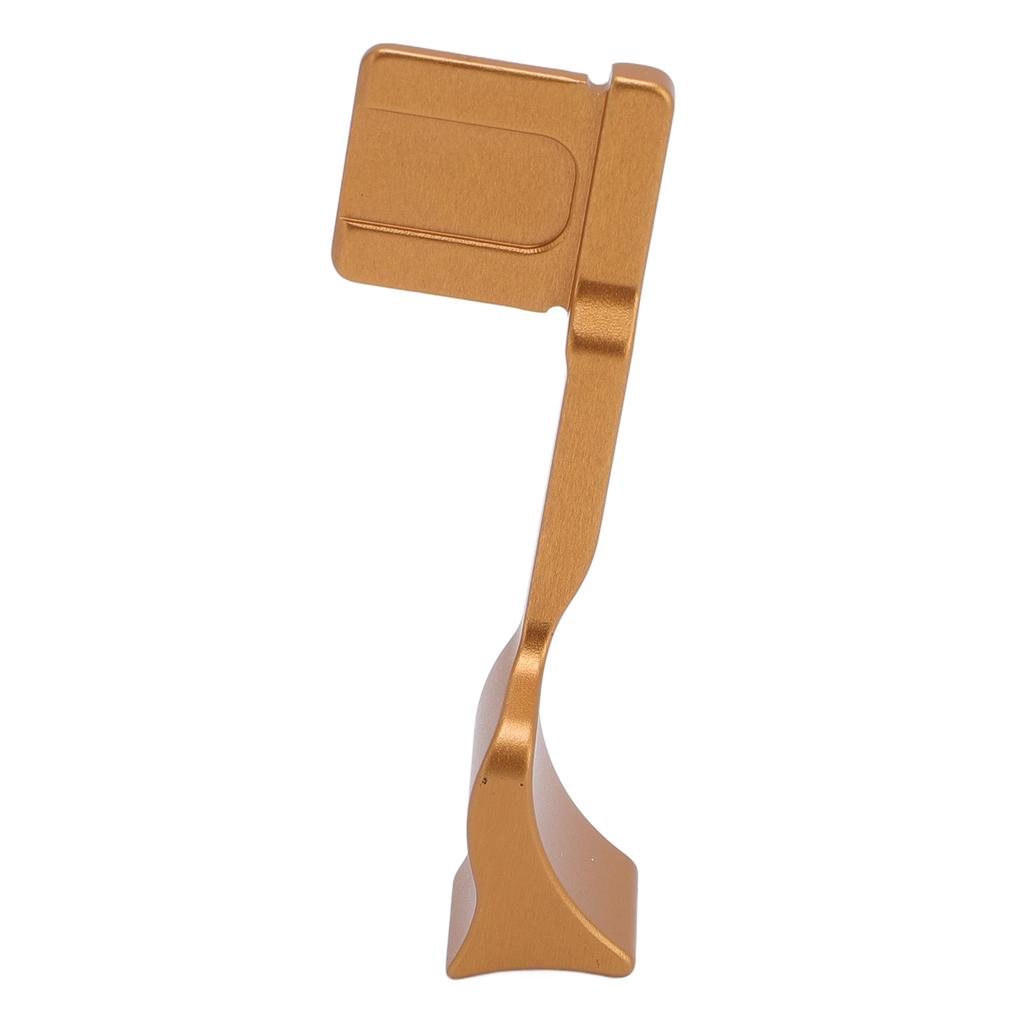 Camera Thumb Grip for Q3 Aluminum Alloy Camera Thumb Up Rest Hand Grip with Hot Shoe Cover Gold