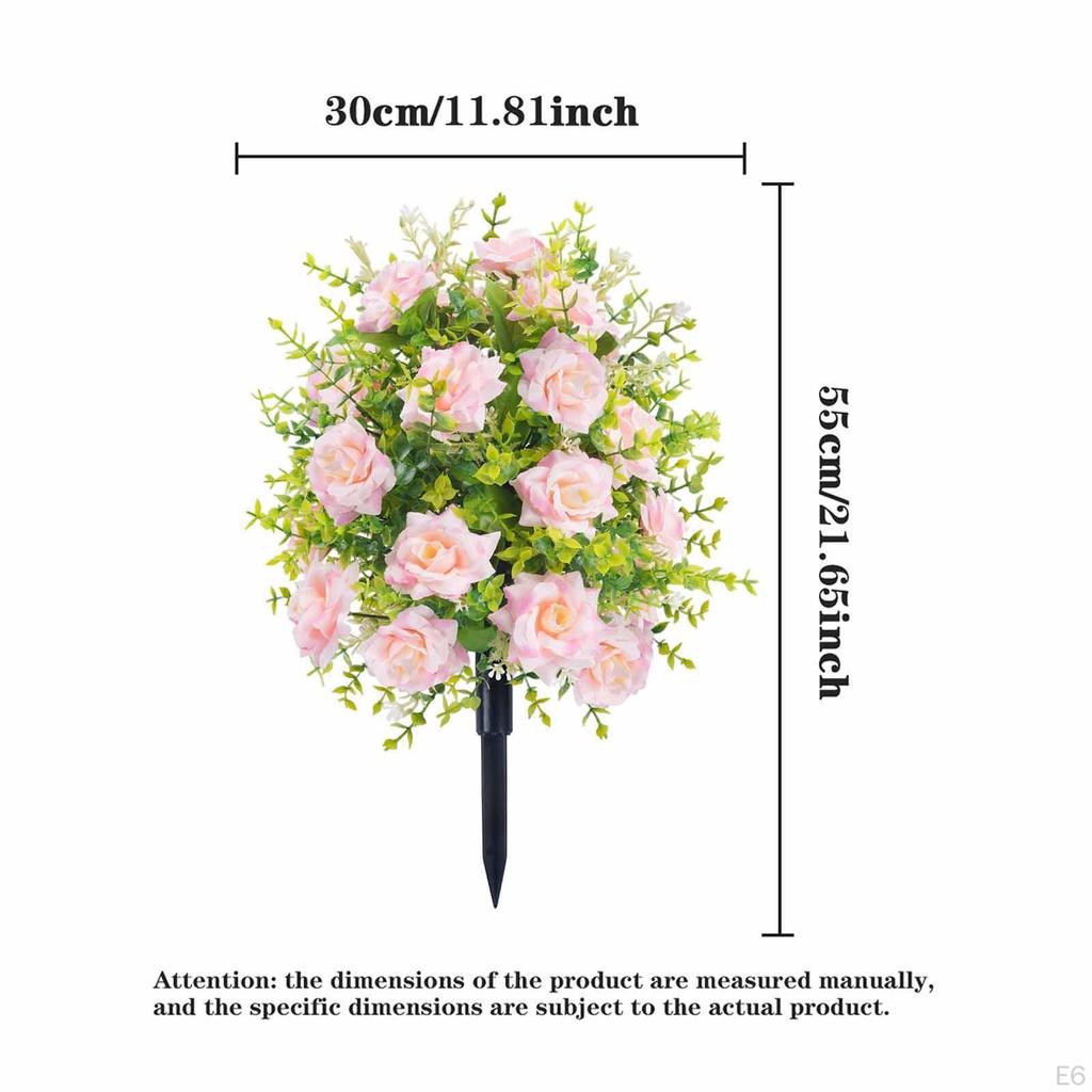 Artificial Commemorative Flower with A False Stake -based Plant at The Table of