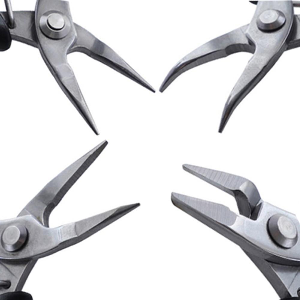 Mini Pliers Diagonal Pliers Round Bent Needle Nose Pliers For DIY Small Jewelry