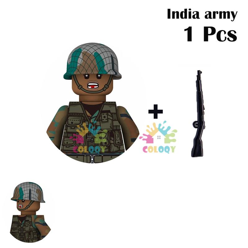 Kinderspielzeug WW2 Militär Armee Bausteine US UK Sowjet China Frankreich Soldaten Mini Actionfiguren Spielzeug für Kinder Weihnachtsgeschenke