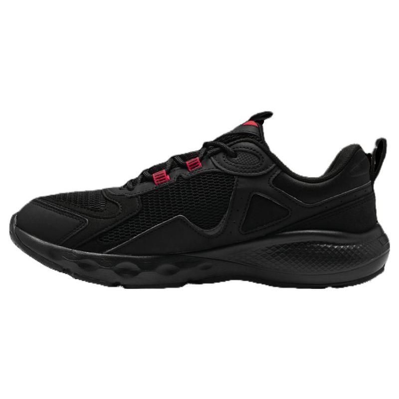 

Under Armour Cushioning Wear-Resistant Low-Top Casual Running Shoes Men s Black Sneakers 3028446-001 44 чёрный
