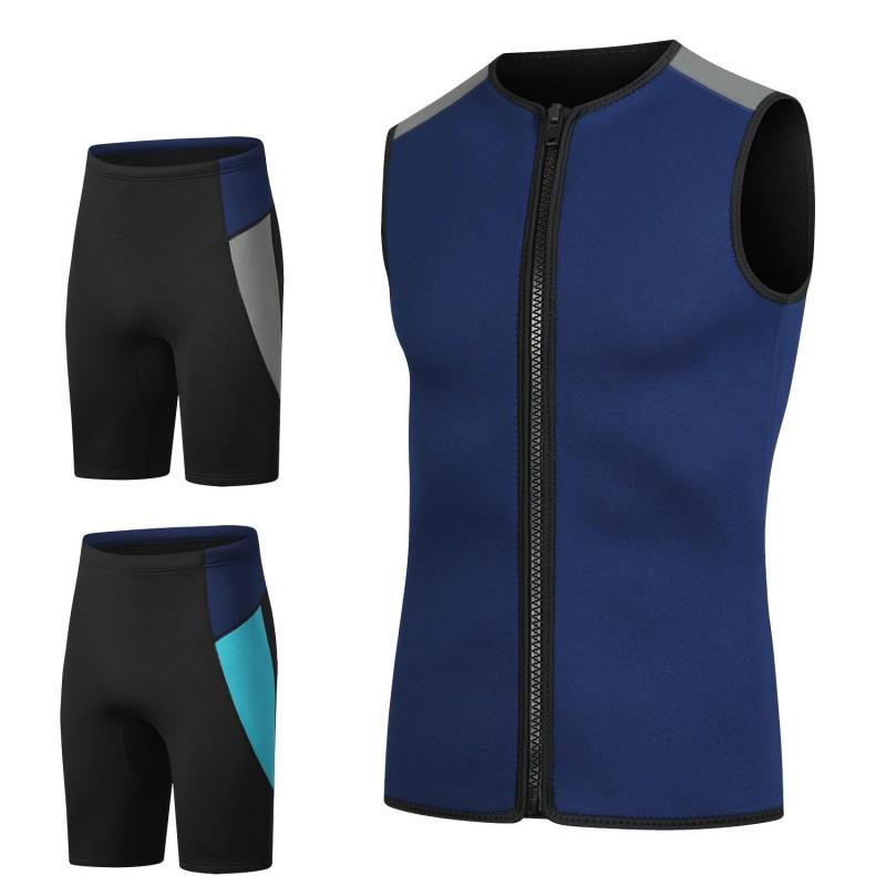 3mm Neopreen Met Capuchon Wetsuit Vest Snorkelen Duiken Surfen Warmte Bescherming Unisex Volwassene