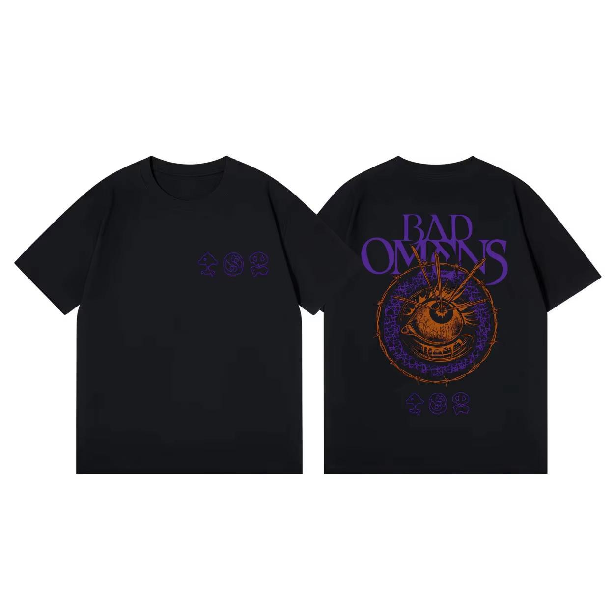 

Rock Band Bad OUnisexs Merch T Shirt Unisexs Womens Gothic Fashion Vintage Short Sleeve Tshirts Summer Casual pure Cotton Tshirt 2XL