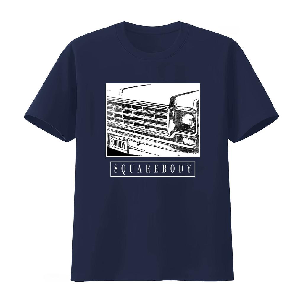 Square Body Truck T Shirt for Unisex 70s Squarebody C10 K10 Design Ideal Car Enthusiasts Unisexly Classic Present 2026 Summer T Shirt