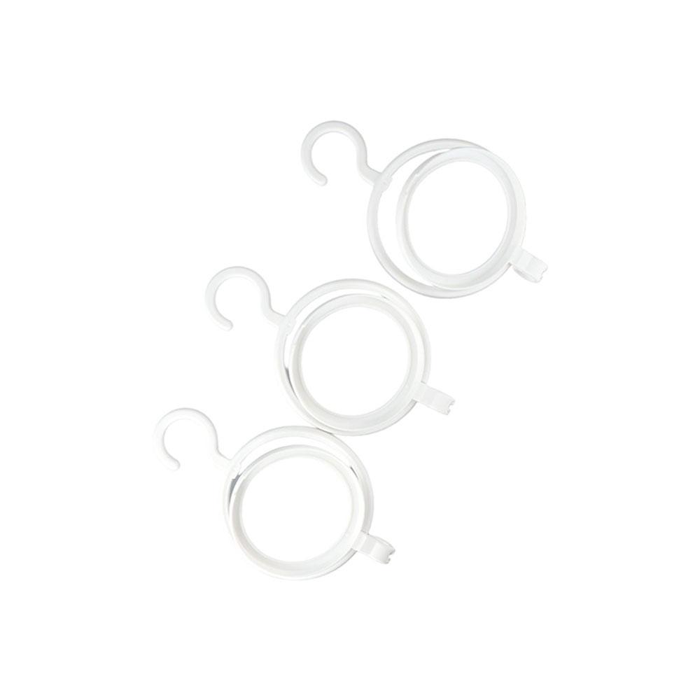 Plastic Hanging Wig Stand White Wigs Drying Stand Wig Hanger Stand for Multiple Wigs