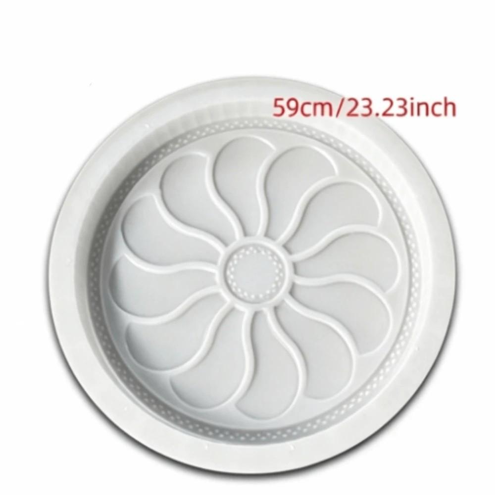 Reusable Garden Fence Mold Plum Blossom Shape Brick Mold DIY Flower Bed Mold Fish Pond