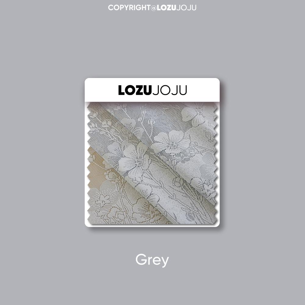 1 ks LOZUJOJU Jednoduchý moderní tylový žakárový dutý poloprůhledný průsvitný závěs do obývacího pokoje, ložnice, na balkonové okno, domácí dekorace