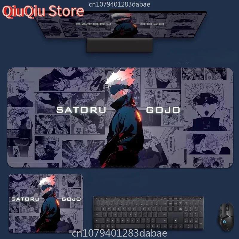 Jujutsu Kaisen leather mouse pad oversized anime computer keyboard pad esports table mat boys computer accessories boys
