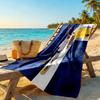 Golden State Warriors Game Day Beach Towel Soft Durable Quick-Dry Comfortable Lightweight Perfect for Traveling Yoga Camping and Swimming