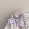 AirPods 4 earphone cover colorful flower butterfly suitable for Apple 2 3rd generation wireless bluetooth protective case girl pro