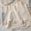Mutandine da Donna Vita Alta Senza Cuciture Colore a Contrasto Controllo Pancia Sollevamento Glutei Morbide Elasticizzate Asciugatura Rapida Antisettiche Biancheria Intima da Donna Slip