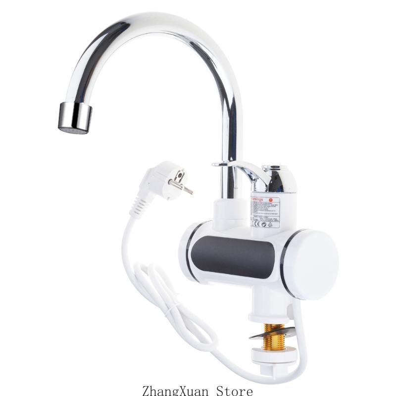 

Emperature Display Hot Water Faucet Electric Tap Water Hot Faucet,Hot and Cold Water Dispenser Faucet 3XUF CN