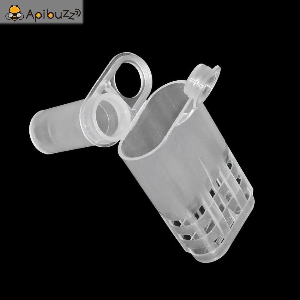 20 Pcs Jzbz Queen Introduction Cages - Queen Rearing Supplies - Queen Bees Box - Beekeeping Material - Bee Raising Equipment