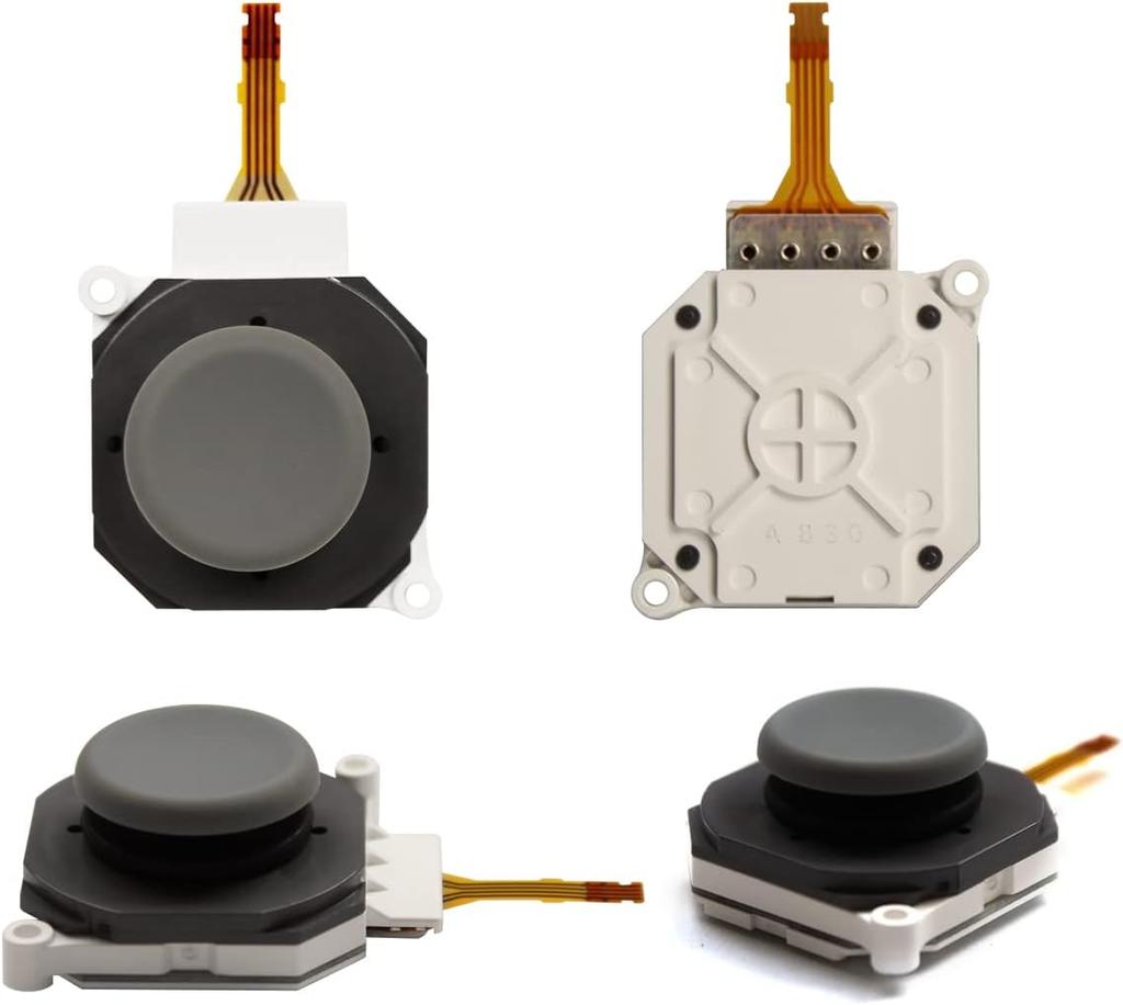 3D Analog Joystick Thumb Stick Replacement, Repair Parts for Nintendo 3DS, 2DS XL, 3DS XL LL Console