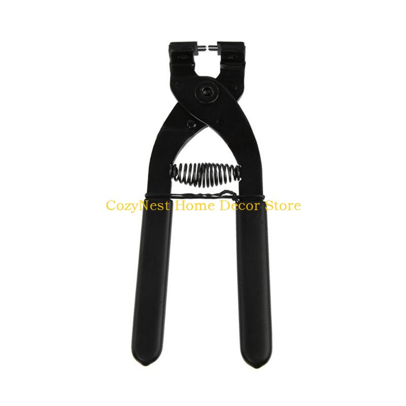 92MF Leather Hole Punch Cutter Tool, Stainless Steel Leather Chisel Hole Punch Tool for Sewing, Stiching, DIY Bag Shoe Belt