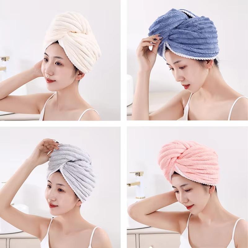 Dry Hair Cap for Women,Quick Drying Cap, Thickened and Super Absorbent Headscarf for Wiping Hair,  Dry Hair Towel