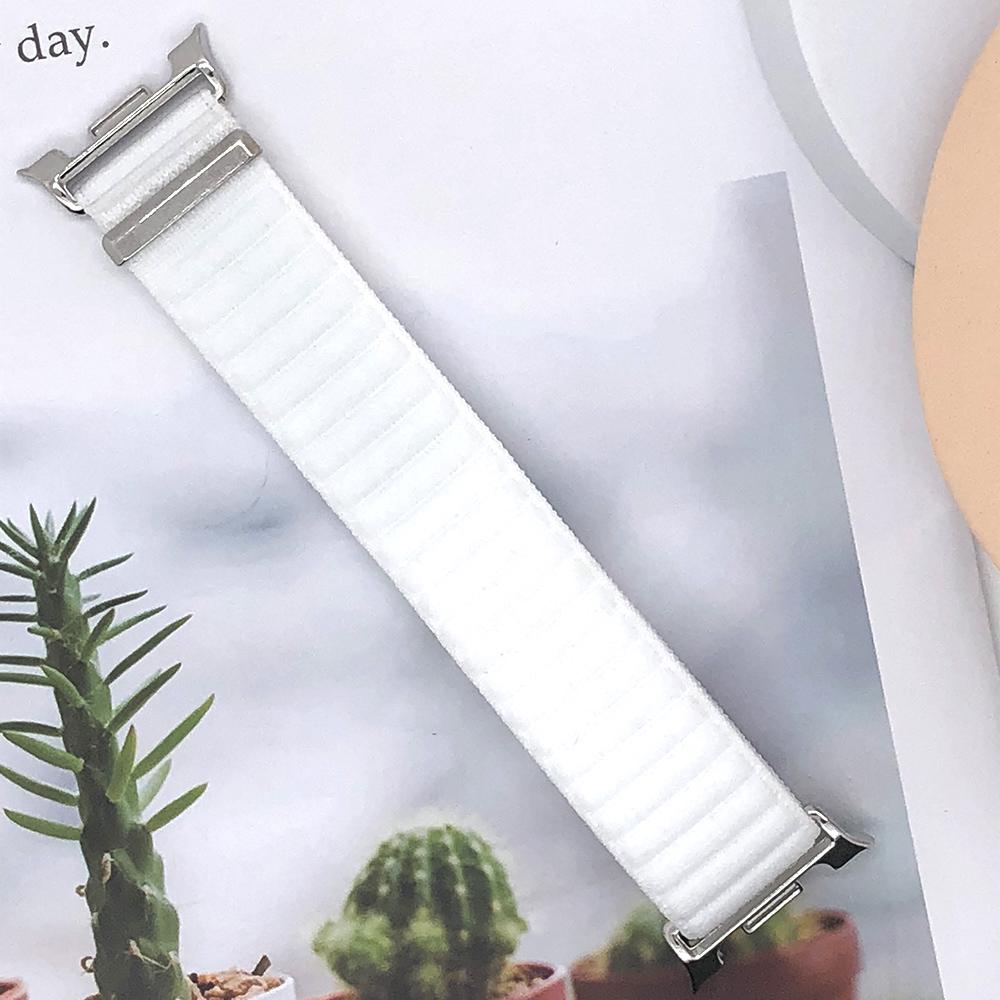 Pro Samsung Galaxy Watch 8 40mm 44mm Nylonový řemínek Pro Galaxy Watch 8 Classic 46mm Pletený Pohodlný Prodyšný Pásek Příslušenství