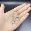 Trendy Hollow Thorn Heart Earrings: Unique Couple Style Clip-Ons for Men and Women