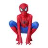 Superhelt Spiderman Kostyme Barn Spandex Jumpsuit Halloween Cosplay Kostymer Bodysuit Barn Hodedeksel Separasjon Festsett